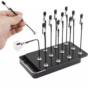 Magnetic Metal Coloring Clip Universal Bendable Clamp Model Gundam Coating Tool Coloring Dry Clamp Iron Box
