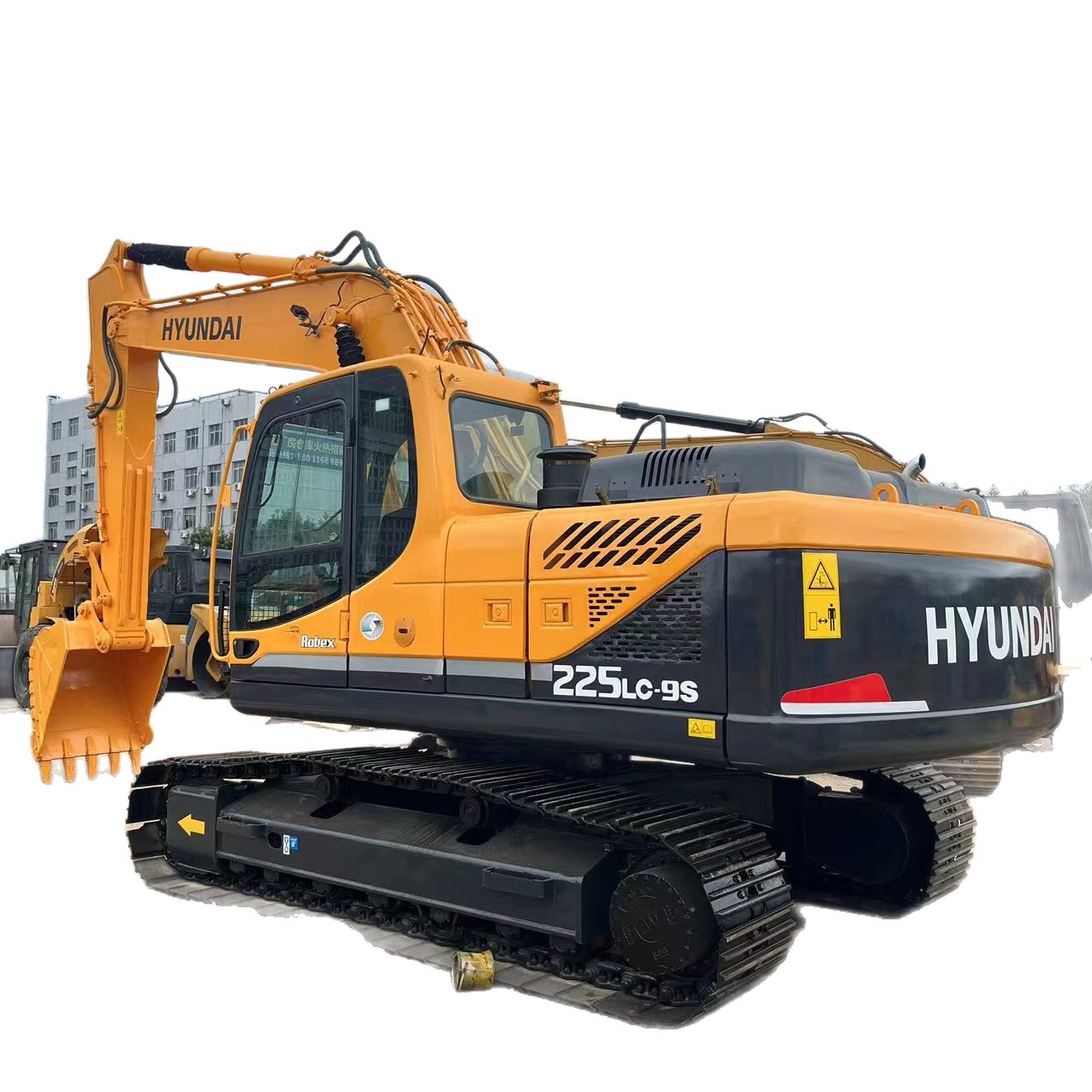 Exportación de comercio exterior de segunda mano Hyundai 210W - 9 excavadoras de ruedas para la venta