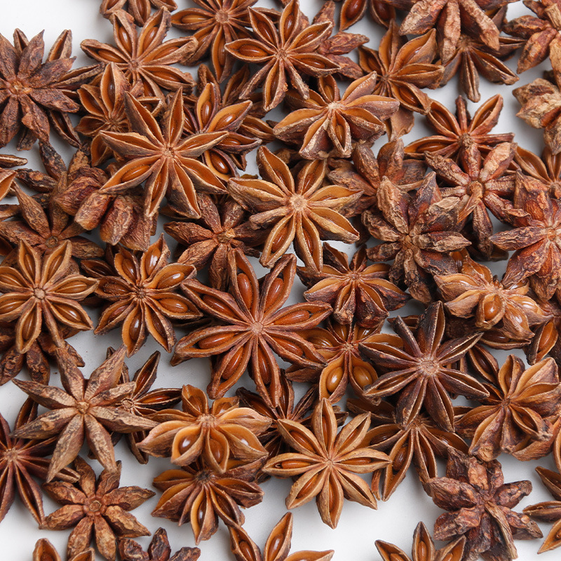 Huayuanliangpin Guangxi Red Star Anise Whole Dry Big Spices 500g Origin Rich Anise Flavor Manufacturer Seasoning