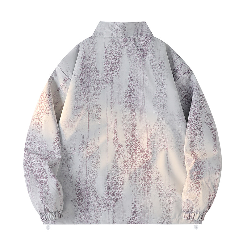 2024 nueva chaqueta casual japonesa primavera y otoño moda de hombre collar suelta moda de abrigo universal chaqueta superior