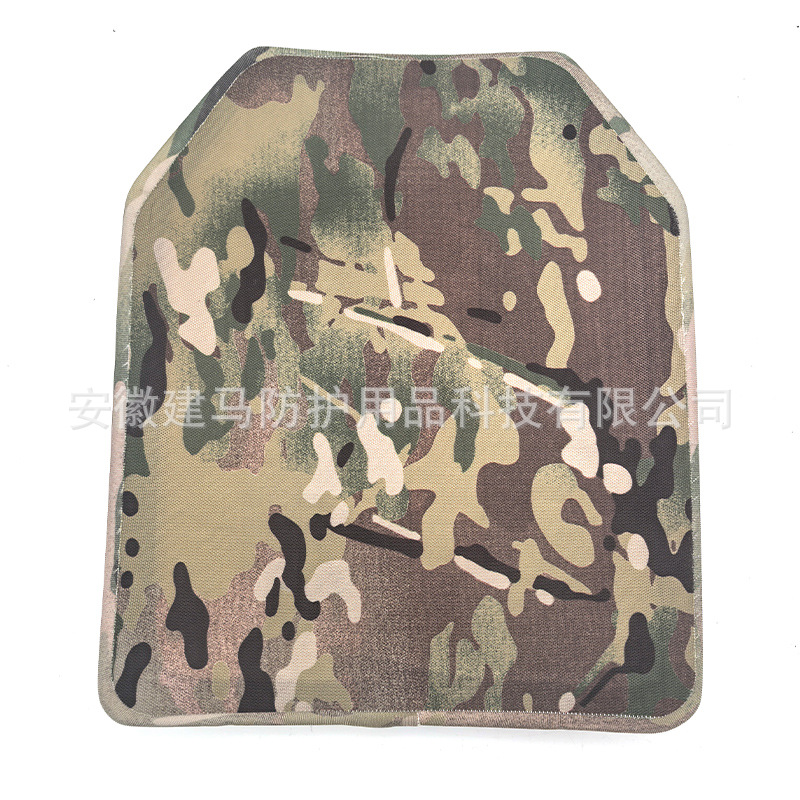 防弹板氧化铝陶瓷碳化硅陶瓷复合防弹插板可定制厂家现货批发