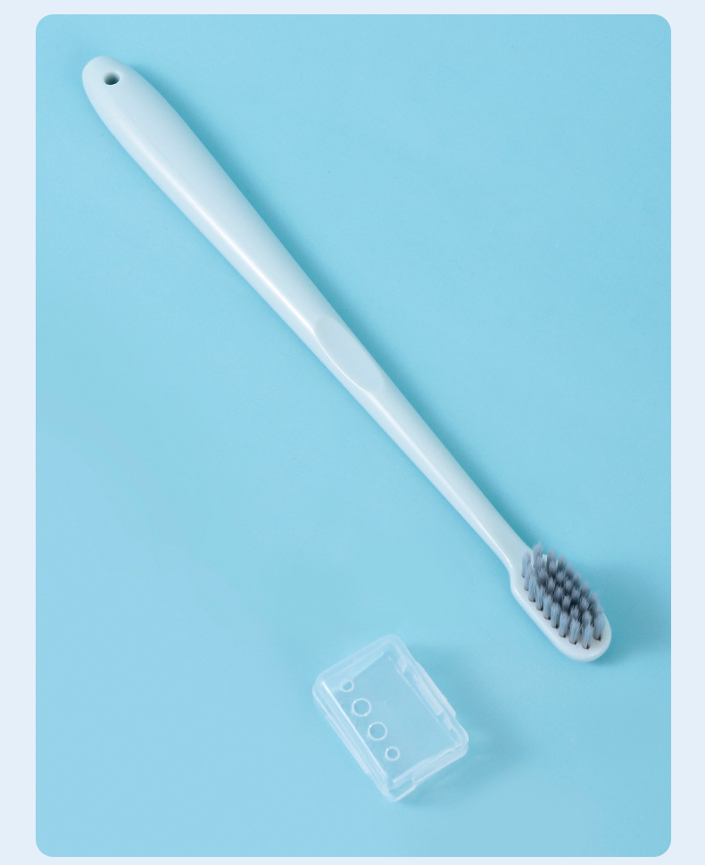 AEYE Silver Ion Soft Bristle Antibacterial Toothbrush, three-piece set, fine soft bristles that won't hurt gums, special brush for tooth powder undefined