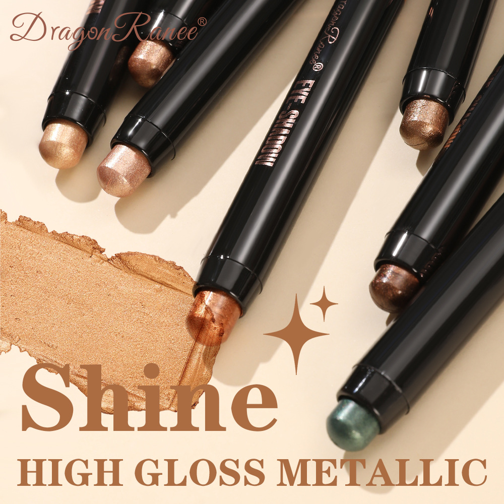 Cross-Border Dragonranee Double-Ended Eyeshadow Pen, Brightening Pen, Lazy Eyeshadow Stick, Pearlescent Eyeshadow Stick, Aegyo-Sal Pen