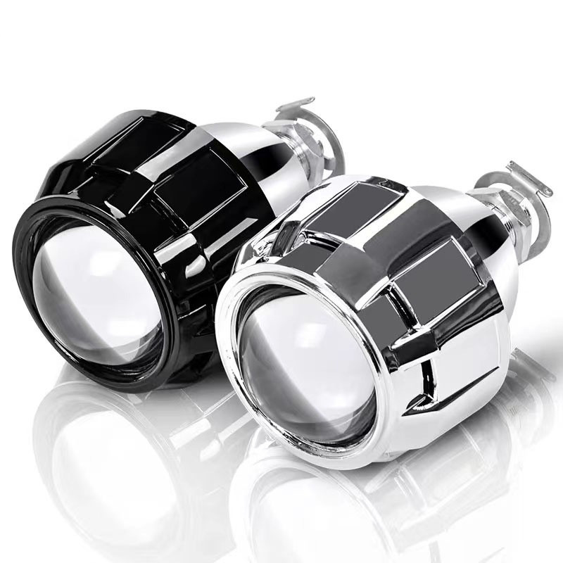 2.5 düymlük LED far dəsti, iki linzalı, avtomobil və motosiklet üçün