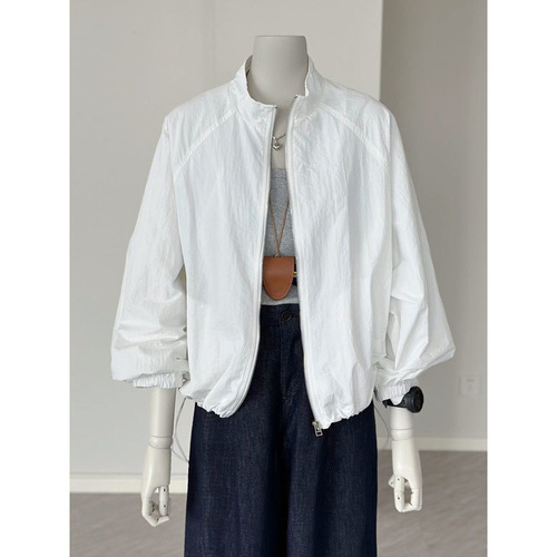 Korean sun protection clothing for women, thin popular style jackets, casual jackets, spring and summer outdoor casual versatile sports jackets for women
