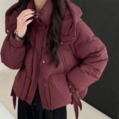羽绒服女冬季反季清场90绒鸭绒平湖新款短款羽绒服女高级感批发