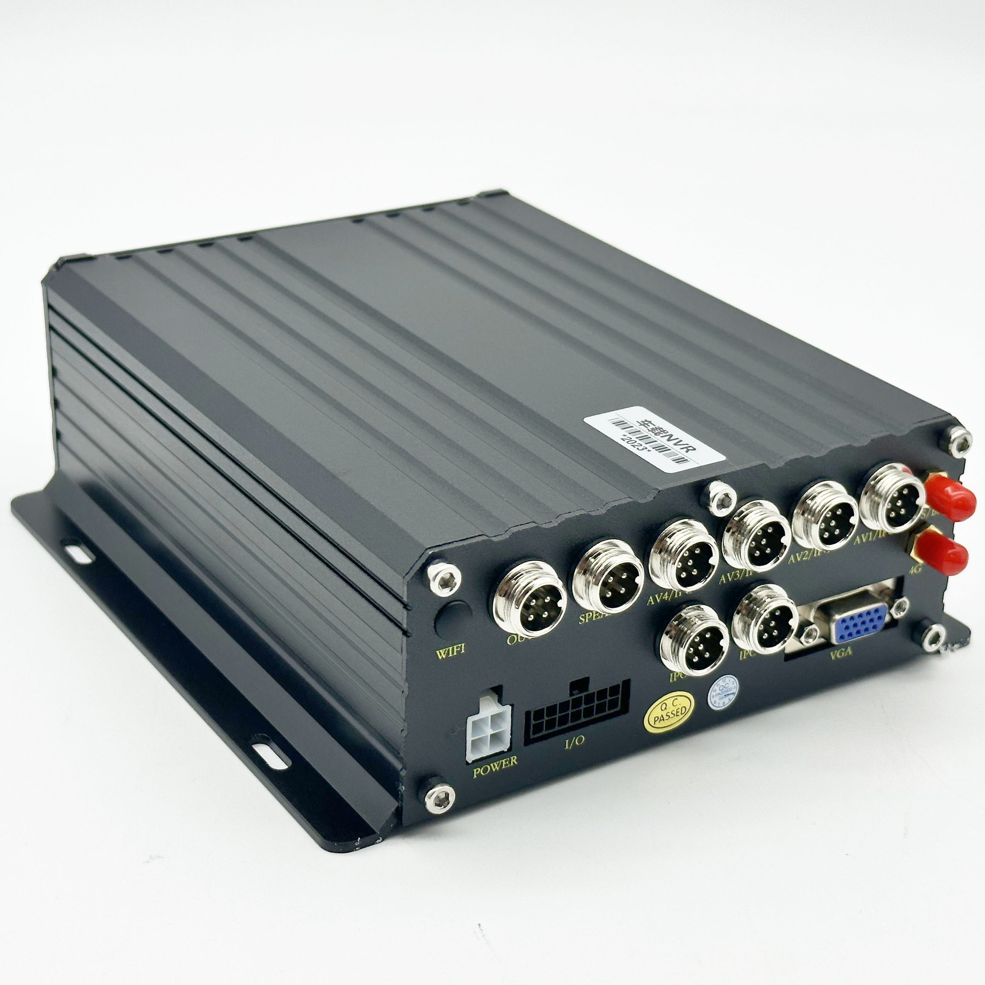 锋莱 车载网络录像机 4G WIFI GPS 硬盘录像机 实时/循环录像