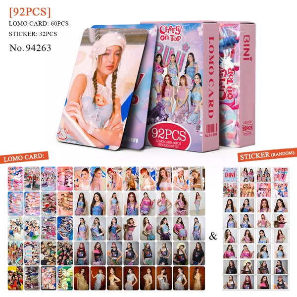[Free stickers] 94263-BINI-92 sheets
