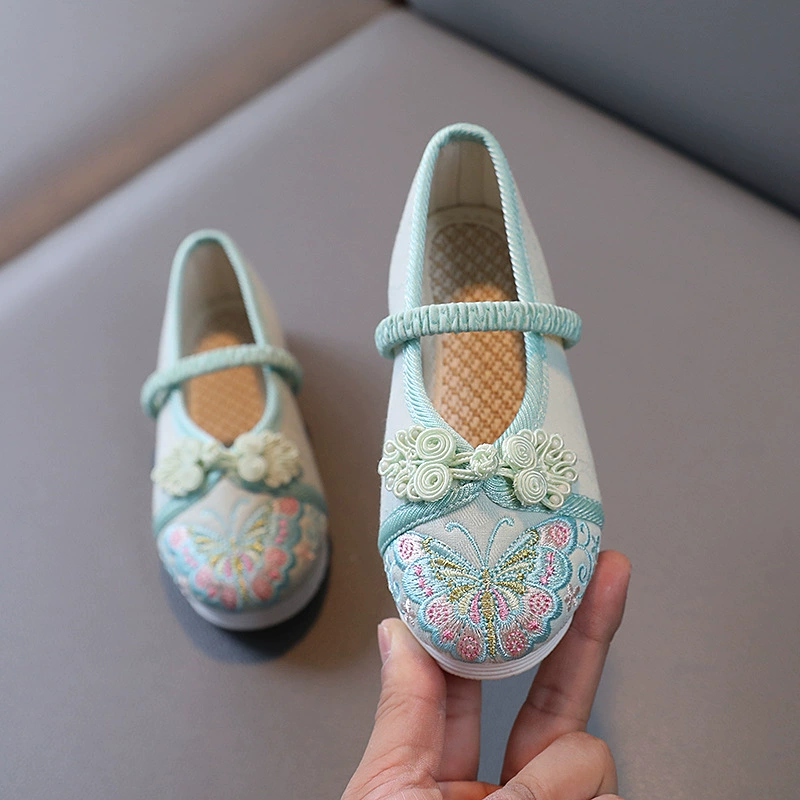 Hanfu, footwear, soft shoes, Chinese style, soft sole