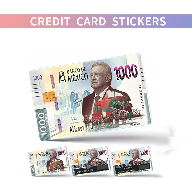 4-шт. наклейка кожи кредитной карты этилен Sticker наклейка дебетовая карта трафик карта персонализированная банковская карта царапины противоскользящая