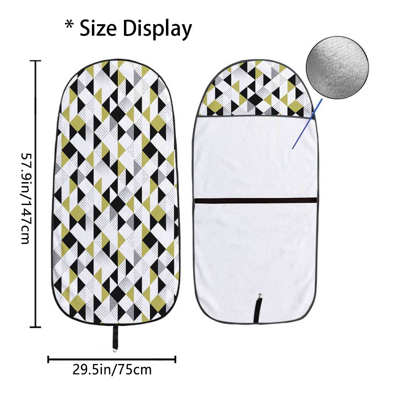 Car seat towel cover for front seats, suitable for gym and exercise, universal for all seasons, car use 171
