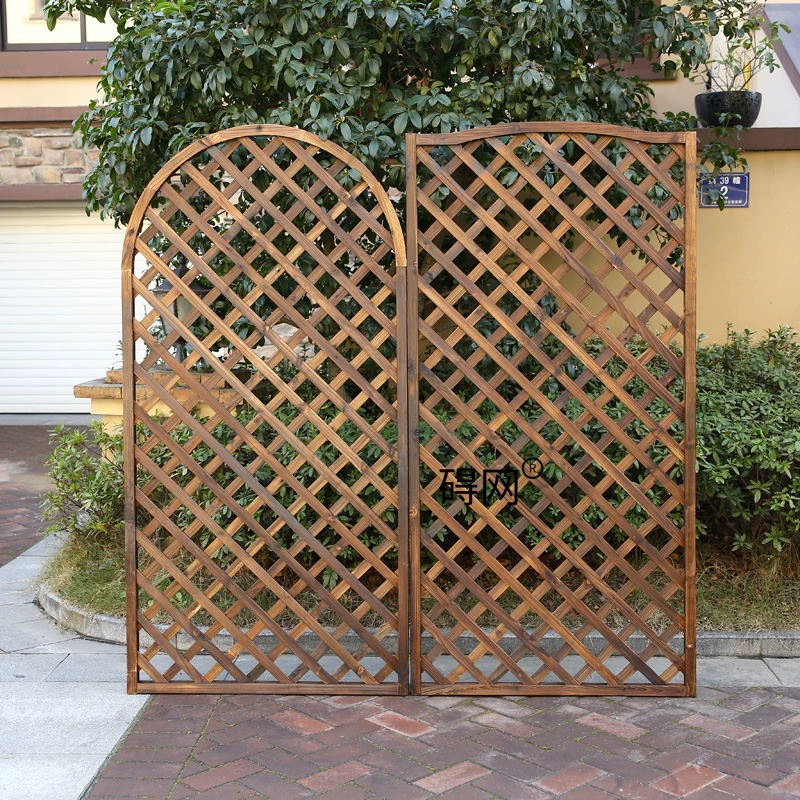 Пластиковый деревянный забор, антикоррозийная деревянная сетка, уличный забор из цельного дерева, напольное декоративное сетчатое ограждение, деревянный забор, рамка для лазания