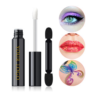 Cross-border lip gloss shaping lip glue lip eye body firm adhesive sequins glitter stage performance makeup