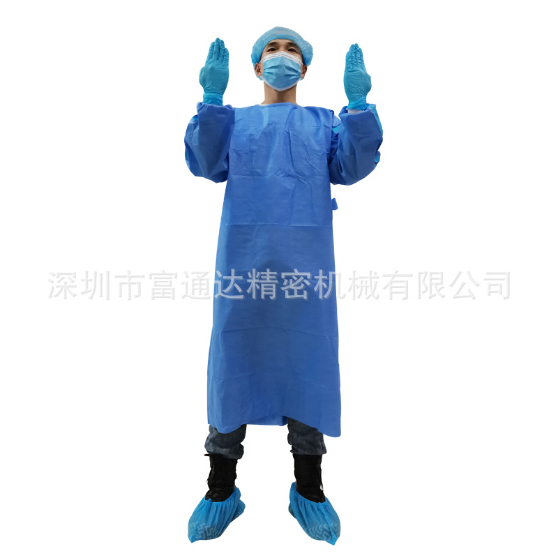LEVEL 4手术衣SMS SMMS蓝色55克一次性隔离手服FDA 510K