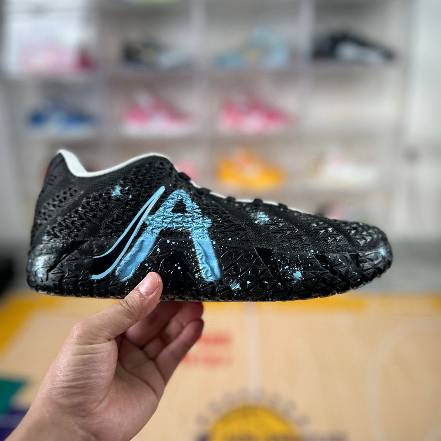 Pure original Ja3 Morant tres generaciones de pulso negro, zapatos de baloncesto nocturno para hombres y mujeres, zapatos deportivos de moda
