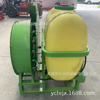 果园送风弥雾机     拖拉机带农田果树喷药机打药机  红日