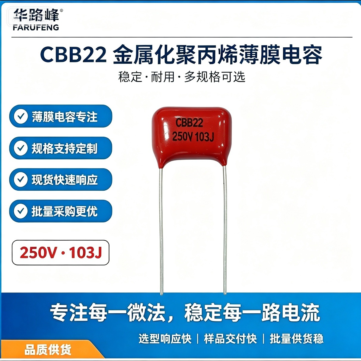 ��Ĥ������250V103J CBB CL21