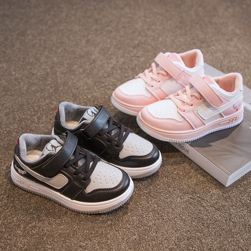 女童运动鞋2021年春秋新款时尚童鞋儿童高帮板鞋男童跑步休闲潮鞋|ms