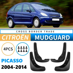 Citroen Picasso 2004-2014 üçün Avtomobil Təkər Palçıq Qoruyucusu Dəri