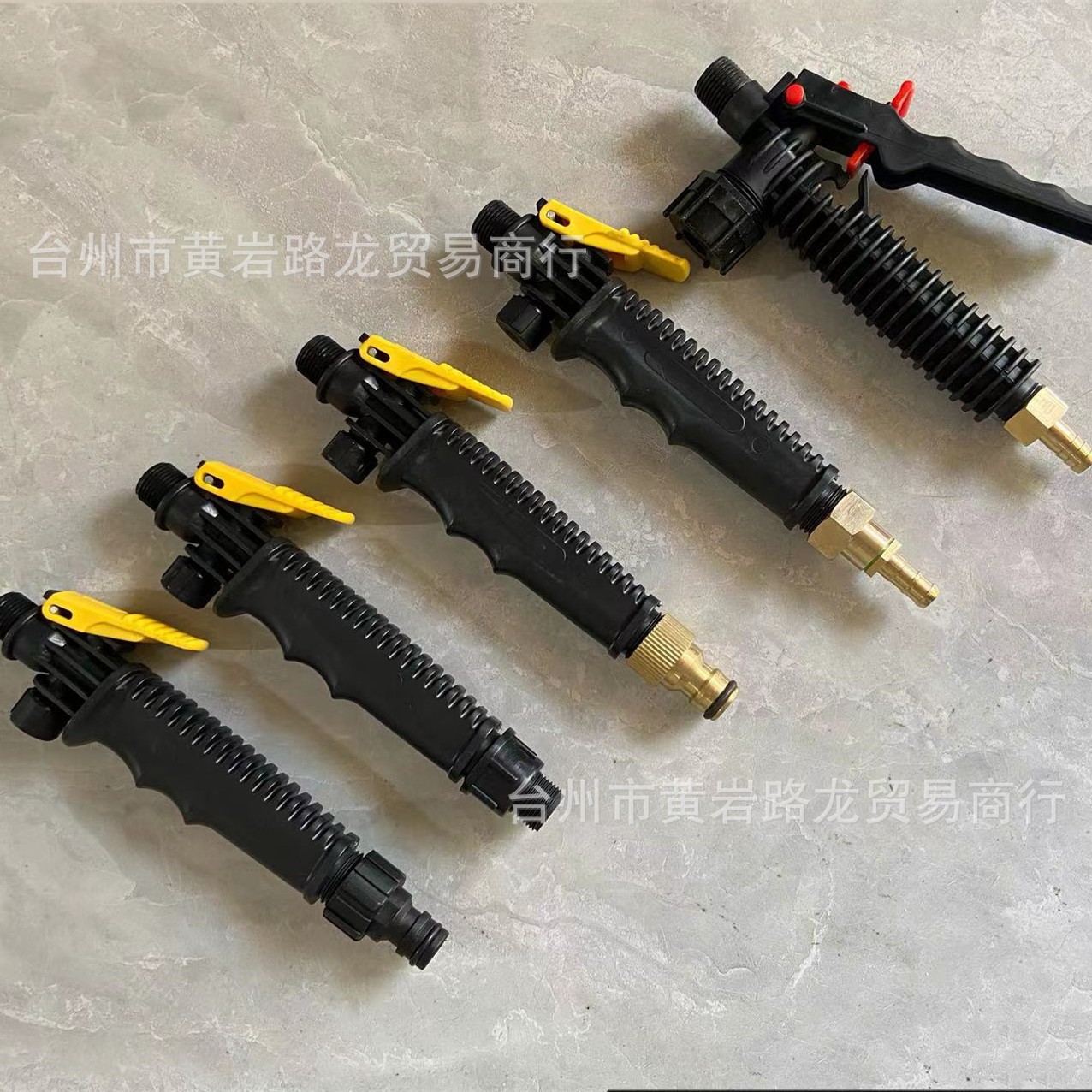 洗车器手柄开关 喷雾器开关  奶嘴接头手把 黄铜直插手柄开关 铜