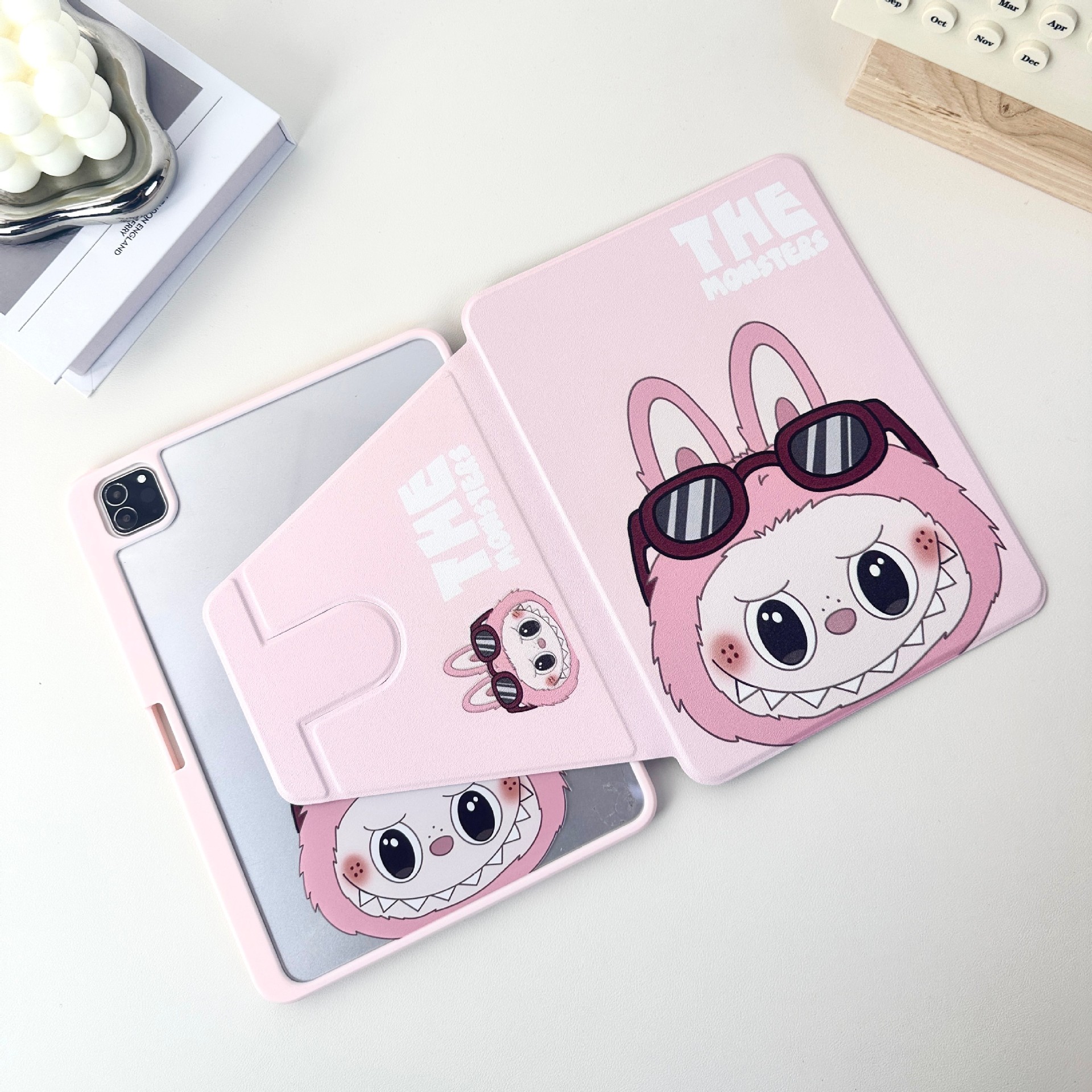 [선글라스핑크래프트]핑크-720 ° 회전/아크릴 굽힘 방지