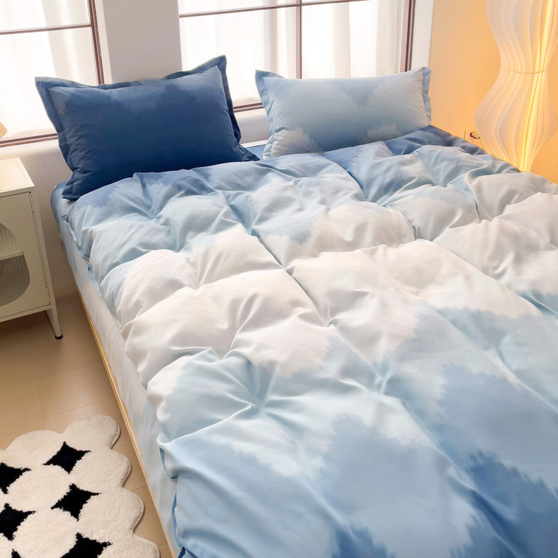 웨이브 블루 [퇴색이나 보풀 없음]