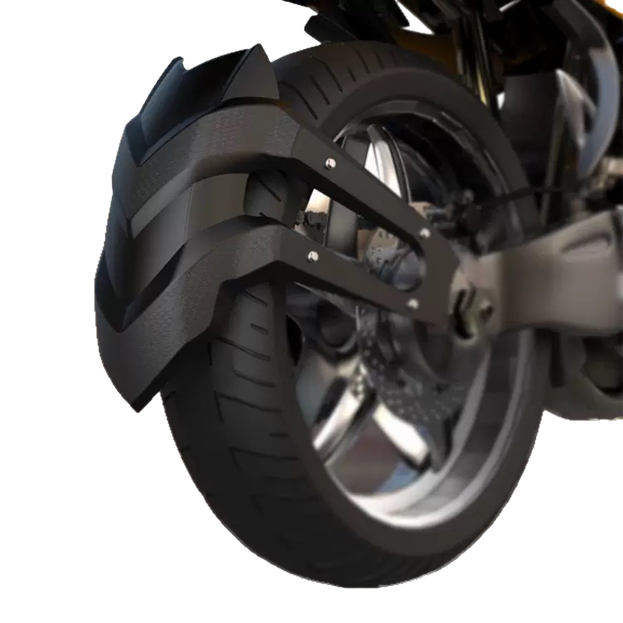 Guardabarros trasero de motocicleta Horizon accesorios de modificación de locomotora Little Ninja Spring Breeze nk150 guardabarros trasero modificado