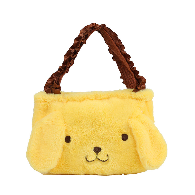 Yellow pudding dog
