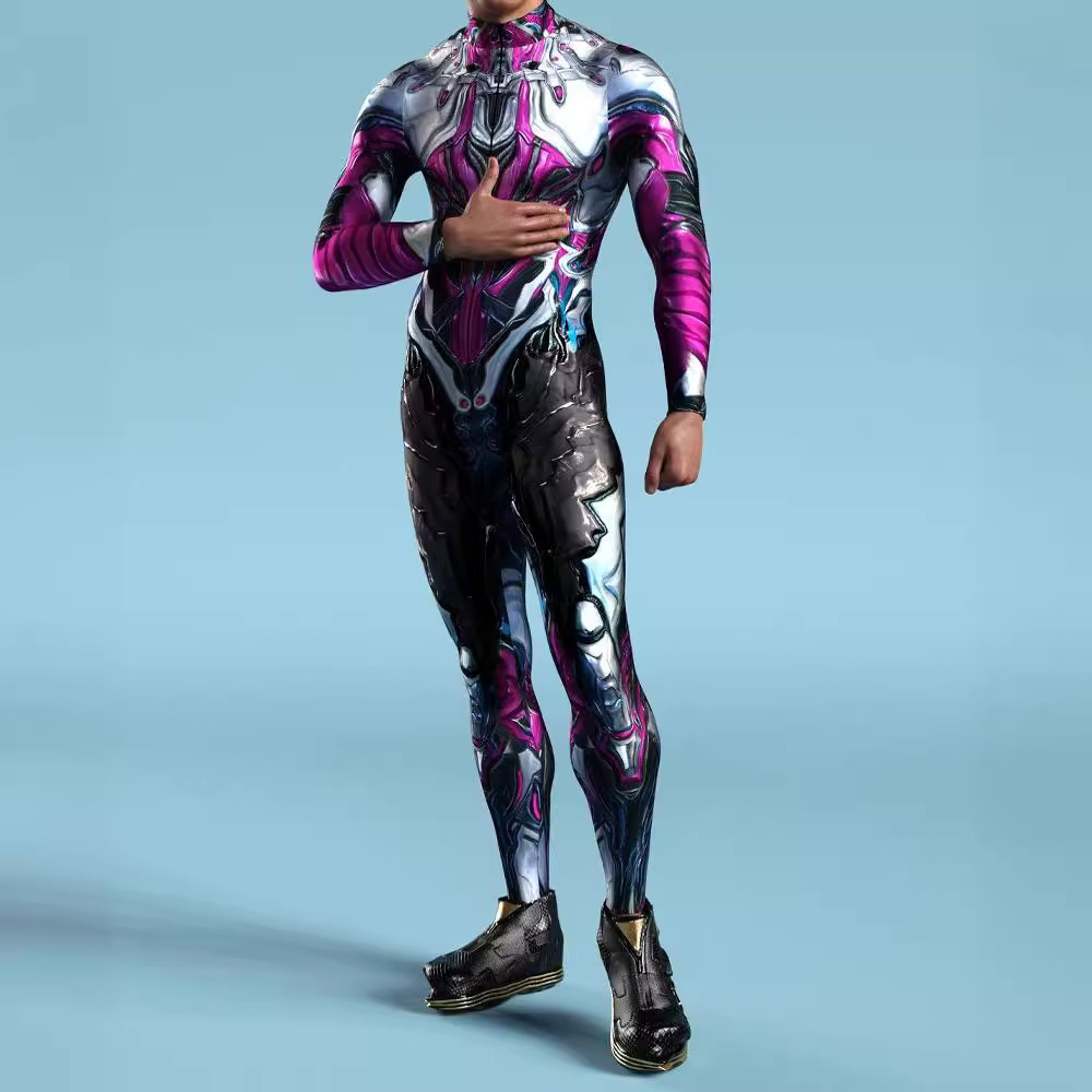 Skeleton, overall, 2023 collection, new collection, halloween, cosplay, tight, 3D 4