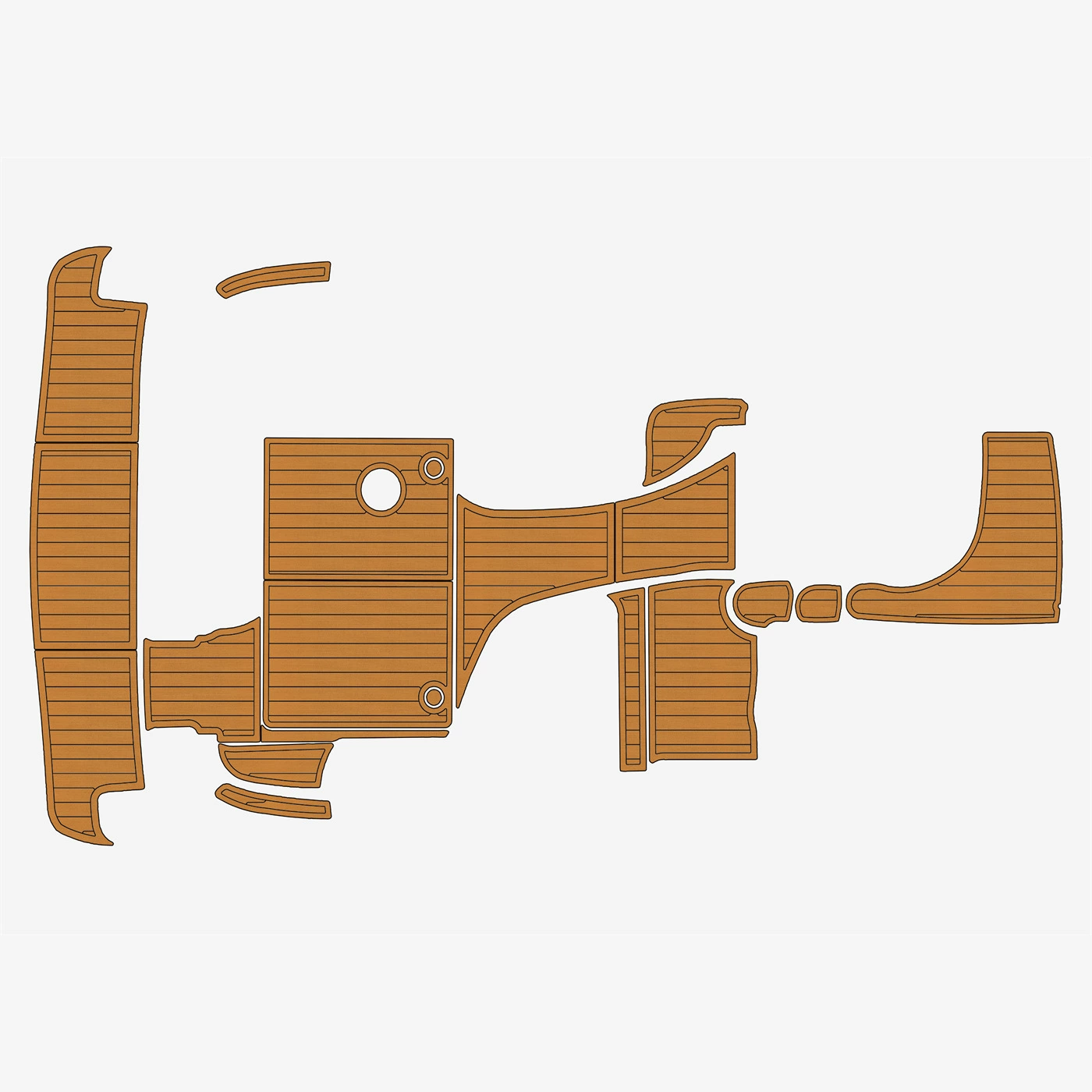 2002-2003 Maxum 3100 SCR Искусственный тиковый морской пенопластовый пол