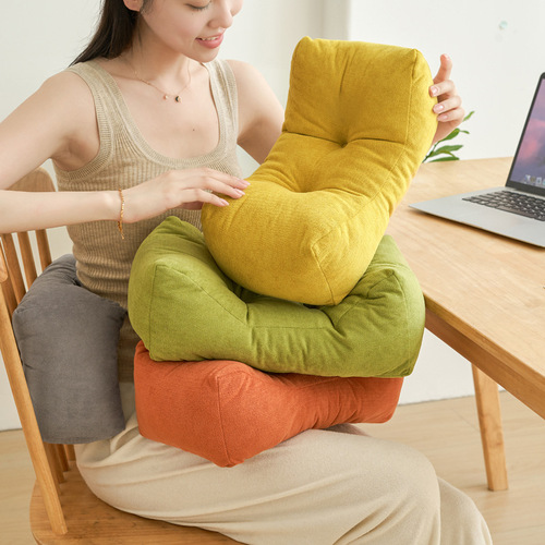 Cushion waist support nap pillow student waist pillow chair back cushion lumbar cushion pillow waist pillow office sleeping pillow