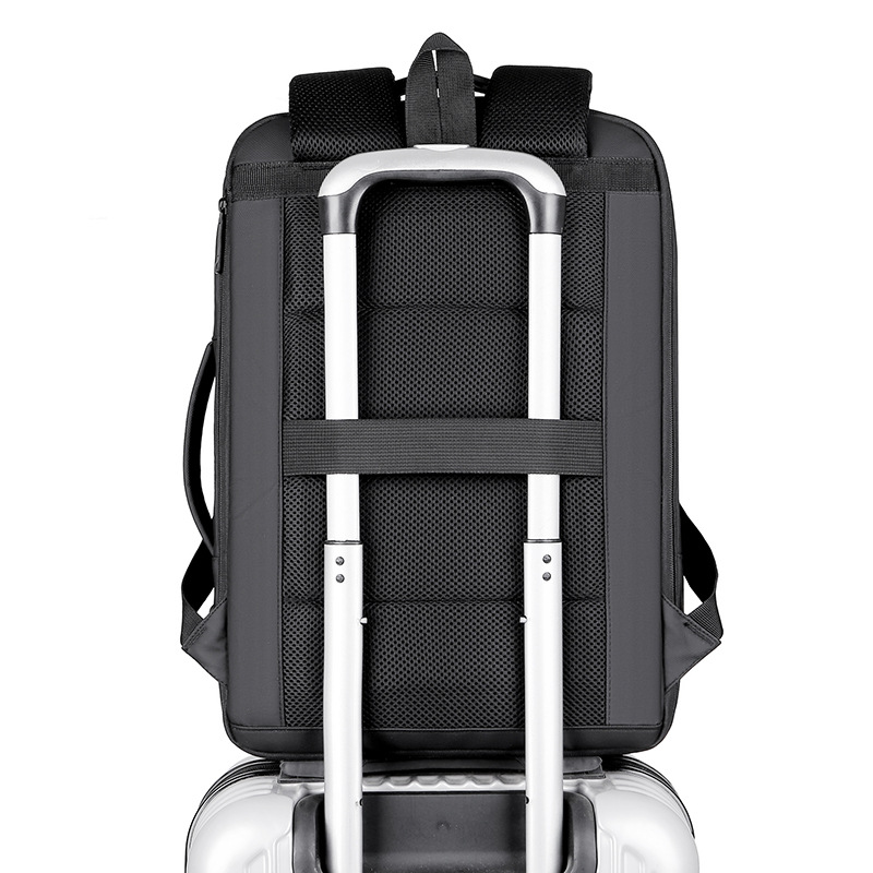 Customized business commuting backpacks, expandable backpacks, men's large-capacity travel office backpacks, waterproof computer bags undefined