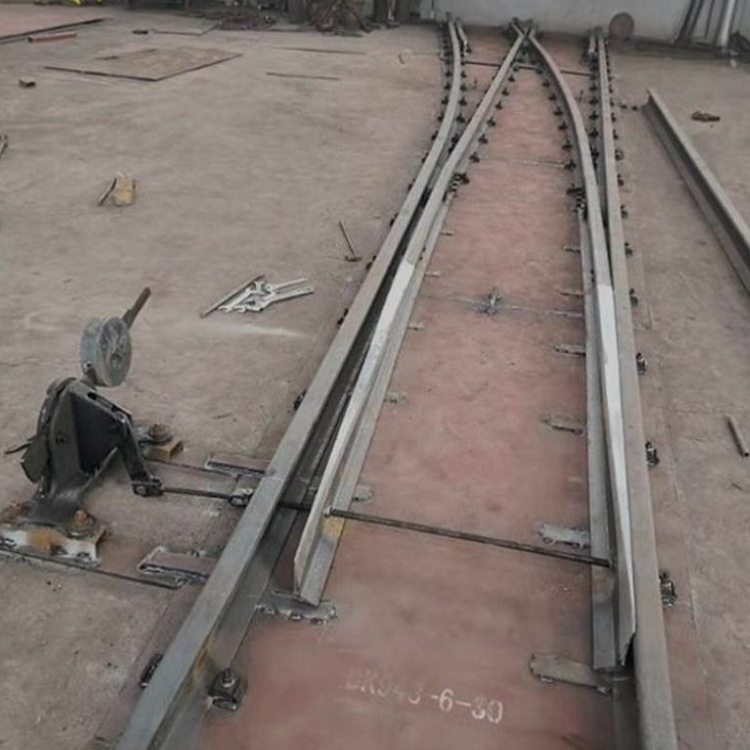 Minería de tren estrecho de una sola línea de ferrule de madera dorso de tren medio de tren subterráneo pieza de tren de carbón