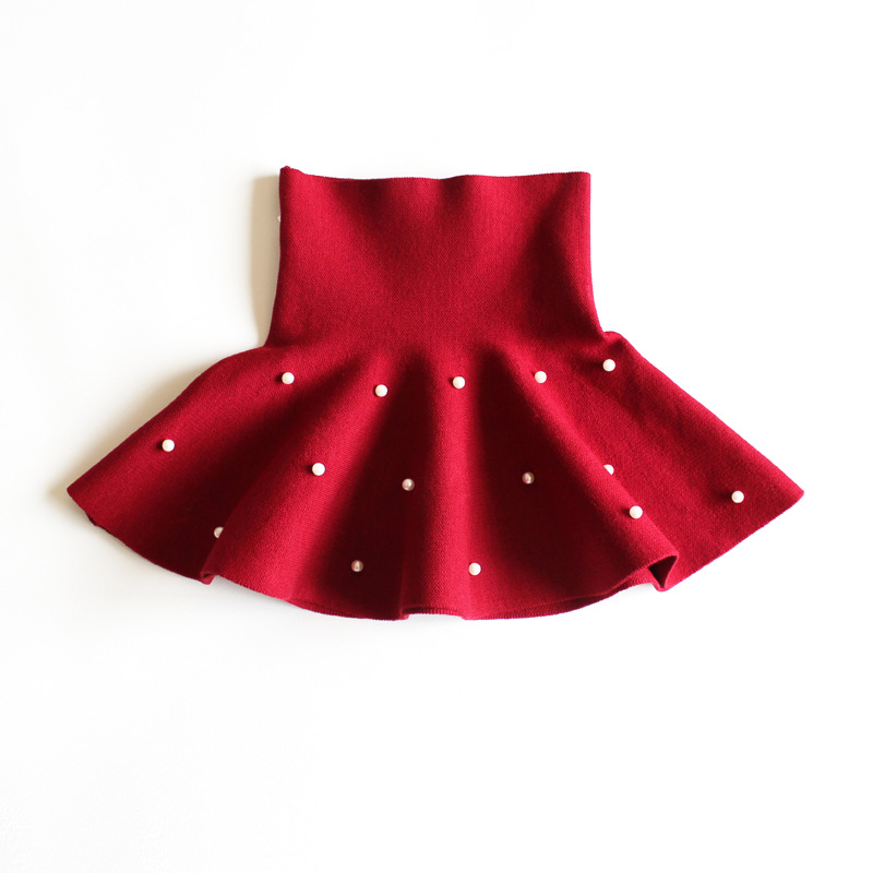Falda de las niñas Otoño e Invierno falda de pettiskirt de las niñas de los niños falda de burbuja falda de rendimiento perla falda princesa falda femenina