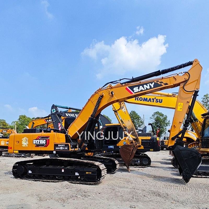 Excavadoras 90 por ciento de comercio exterior, excavadoras 215C, excavadoras 245 Hitachi, excavadoras Volvo