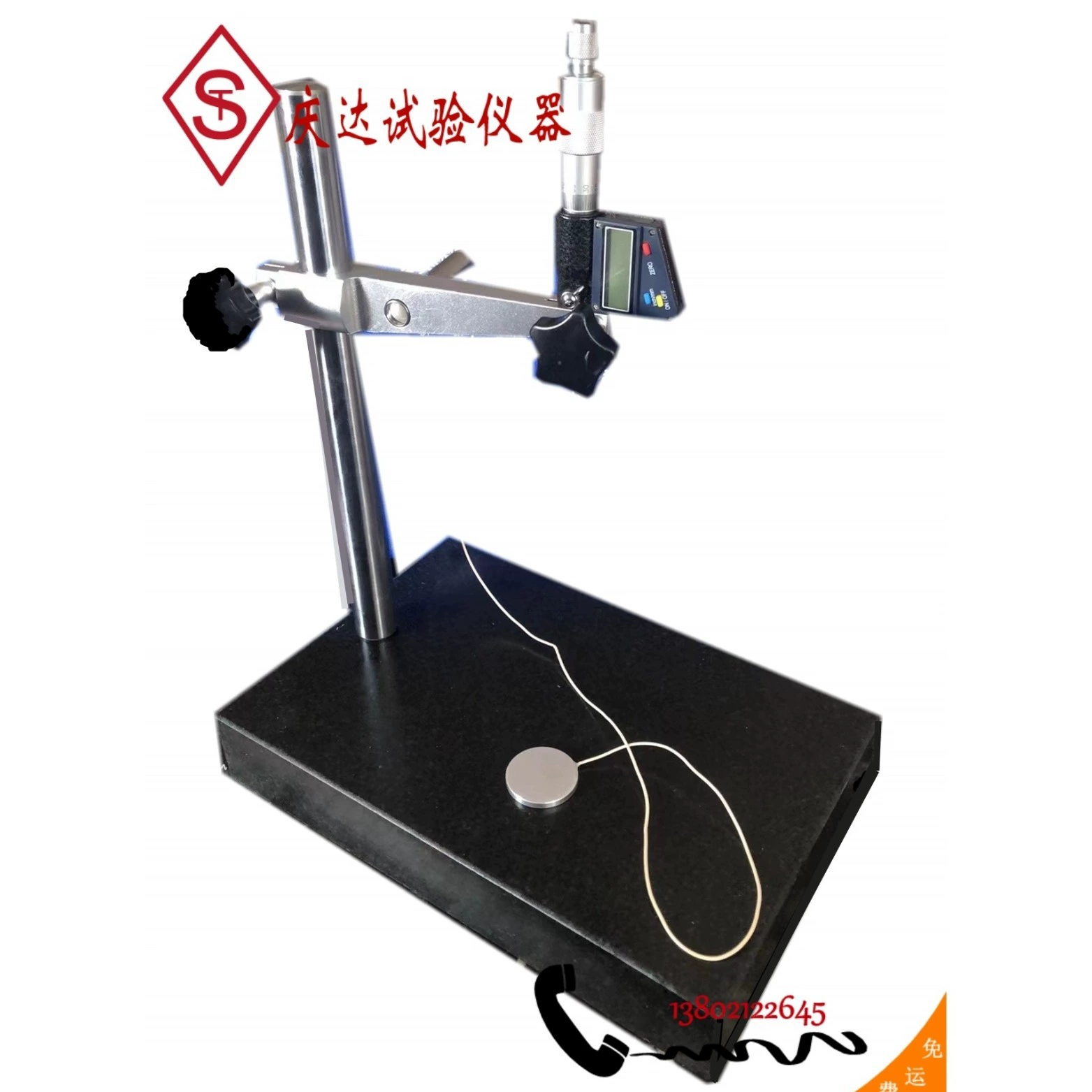 Пенопласт и резиновый микрометр линейный размер измеритель пластины стабильность размера спиральный измеритель