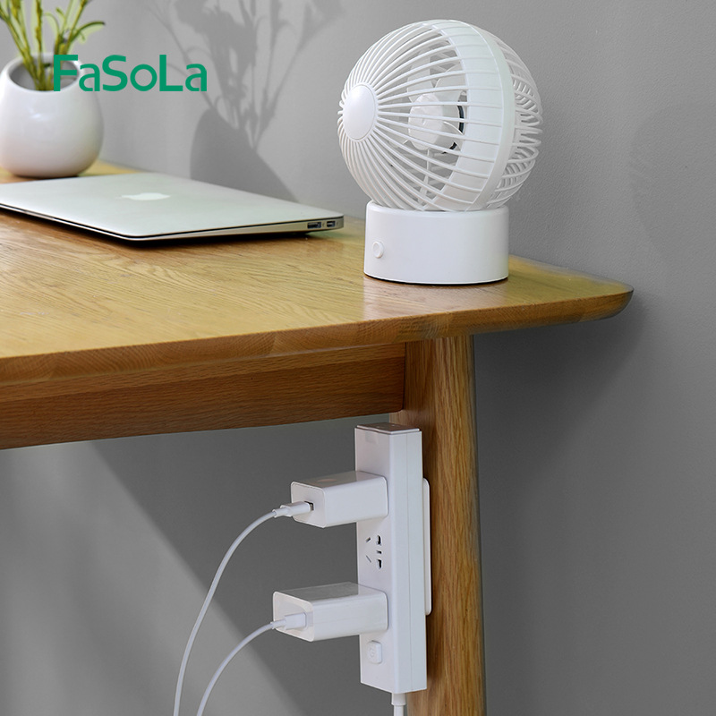 FaSoLa socket holder colgante de pared etiqueta de la pared router de almacenamiento Punch-libre de uñas libre de enchufe de cable organizador