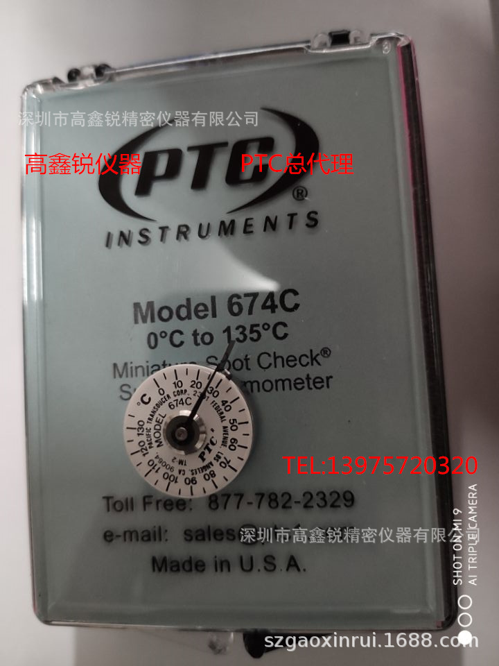 原装 美国PTC表面温度计676C 676F 675F 675C 674F 674C