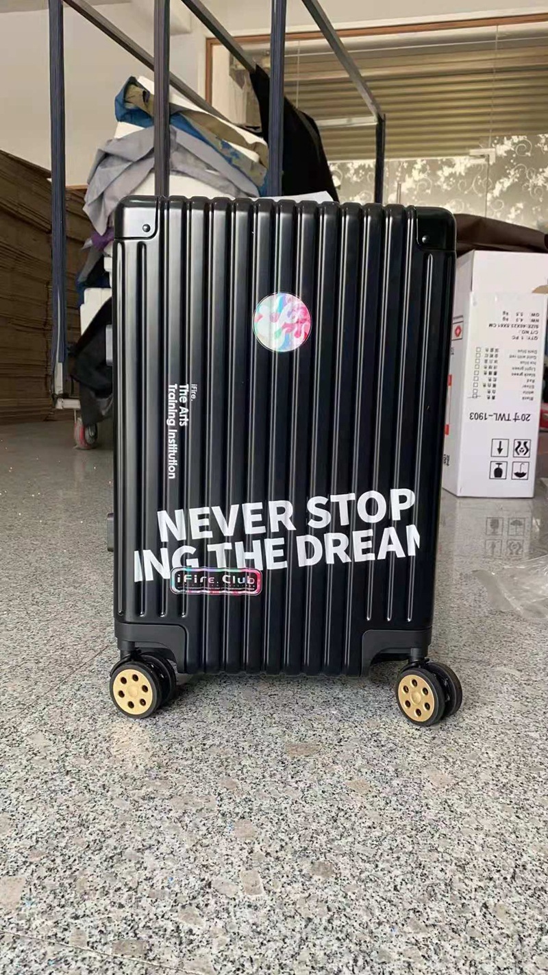 私人定 制行李箱公司LOGO旅行箱UV打印订 制拉杆箱礼品箱彩印-阿里巴巴