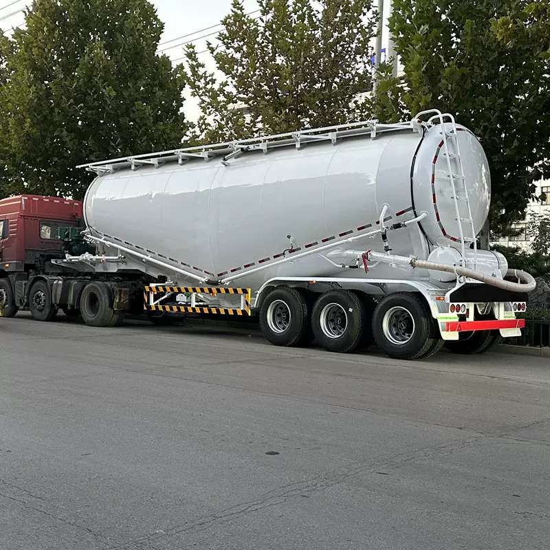 供应跨境散装水泥罐车粉粒物料运输罐车粉罐车