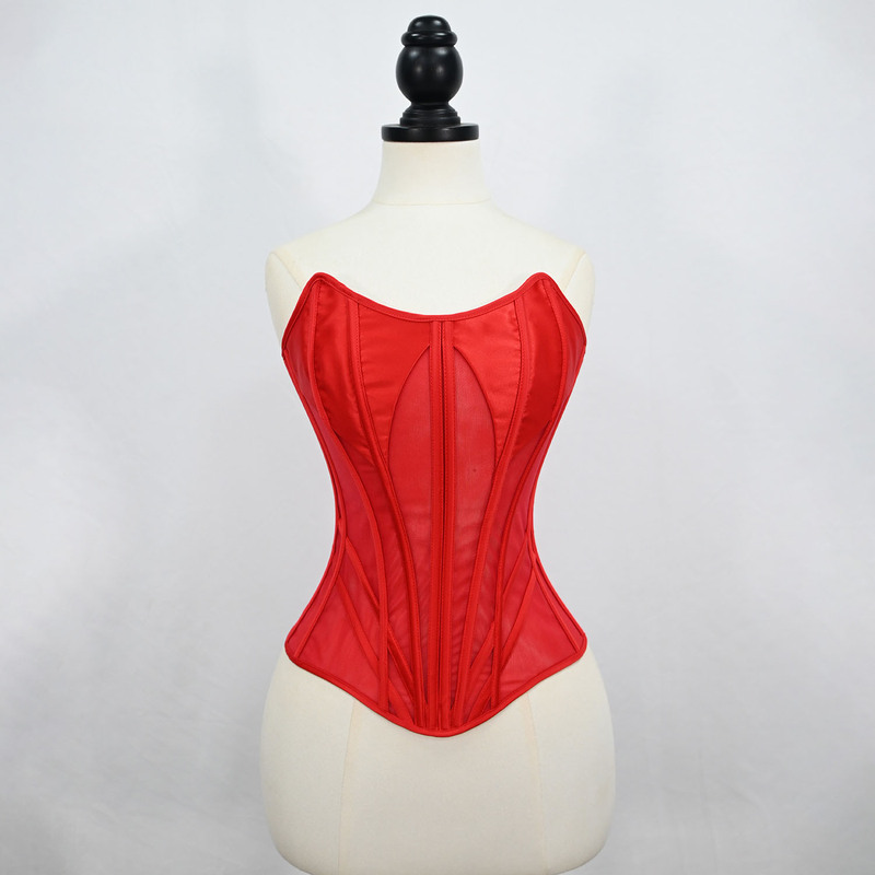 Cross-Border Wedding Dress, Simple Classic Triangular Cup, Solid Color Fishbone Bra, Back Strap, Tummy Control, Waist Shaping Tube Top Cross-Border Wedding Dress, Simple Classic Triangular Cup, Solid Color Fishbone Bra, Back Strap, Tummy Control, Waist Shaping Tube Top
