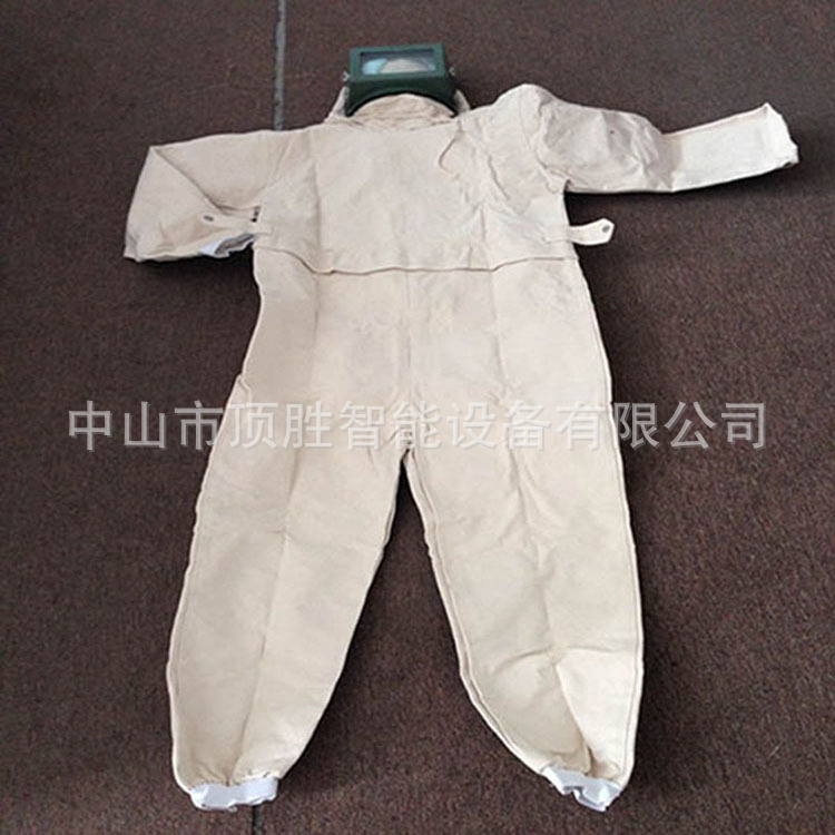 加厚喷砂服 连体喷砂防护服 帆布喷砂服 喷砂打砂服 连体打砂衣