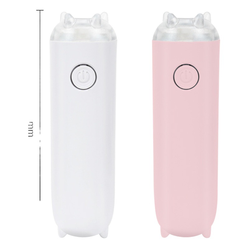 Una palabra esmalte de uñas lámpara para hornear pegamento esmalte de uñas pequeño monstruo mini lámpara de mano especial lámpara de fototerapia pieza de uñas 8 segundos de secado rápido