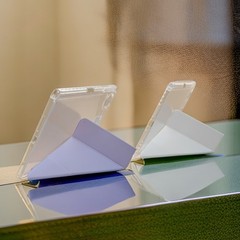 带笔槽亚克力3+Y折款适用苹果华为小米iPad新款平板保护壳