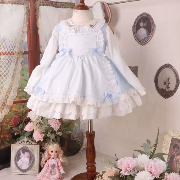Blue set, Lolita style, 2 piece set