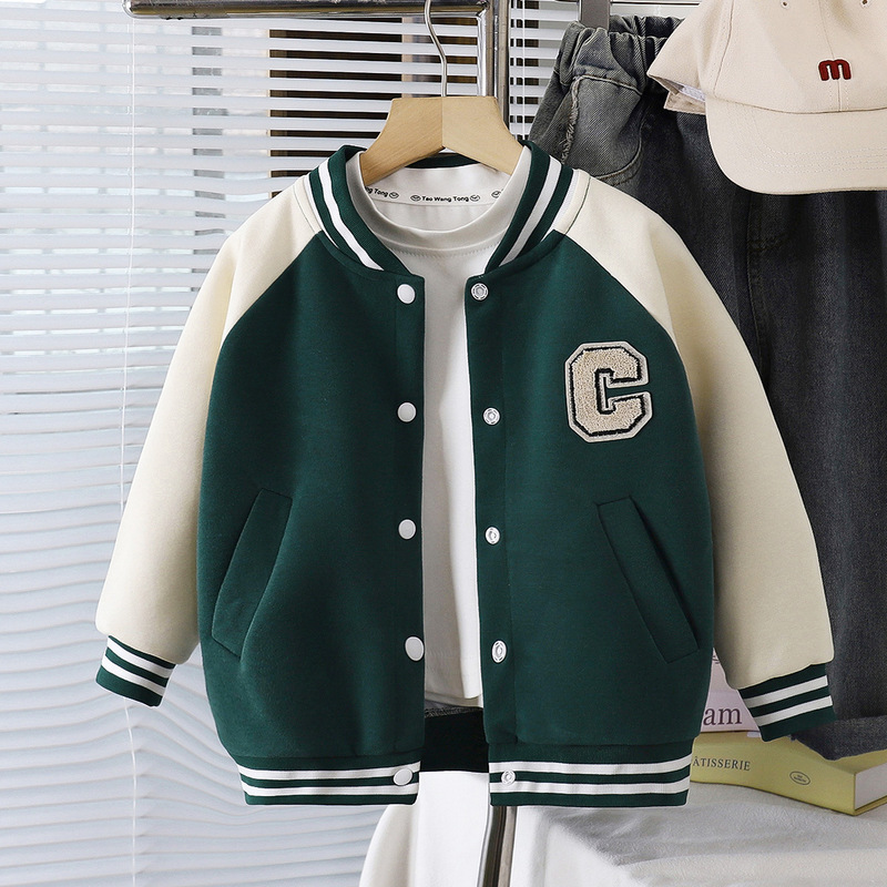 子供用野球ユニフォーム 秋の新作 男の子 女の子 ジャケット ベビー秋服 カジュアルでおしゃれなトップス 子供服卸売|undefined