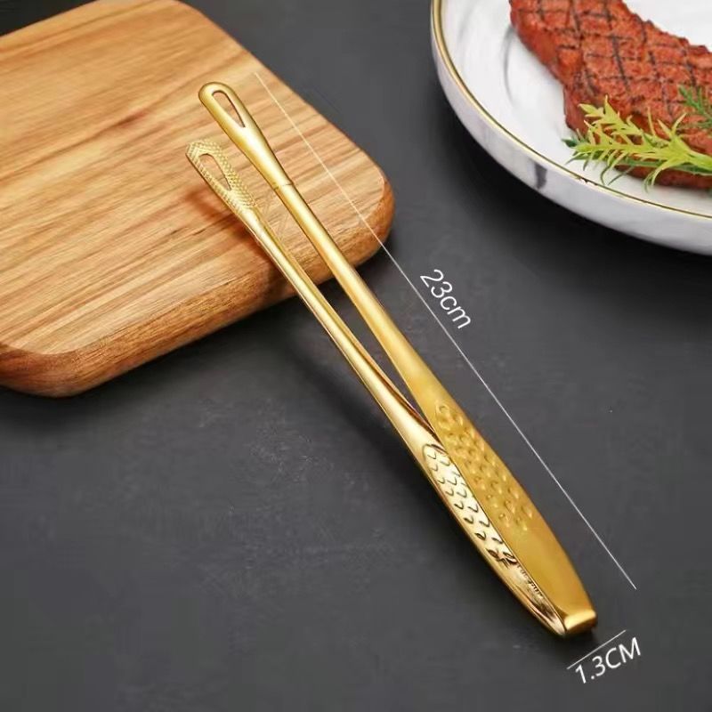 Clip de fresa 304-24CM-chapado en oro