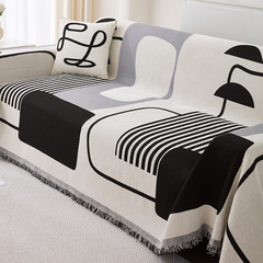 Shaggy Sofa Cover Cloth Blanket Sofa Blanket Cover Cloth Full Package Universal Sofa Cover Dustproof All Seasons Universal Sofa Pad 