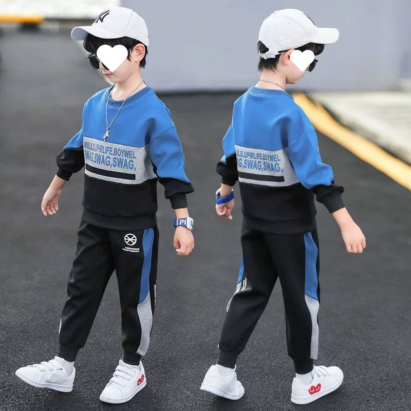 Demi-season summer clothing, children's fashionable set, children's clothing, Korean style, for teenagers