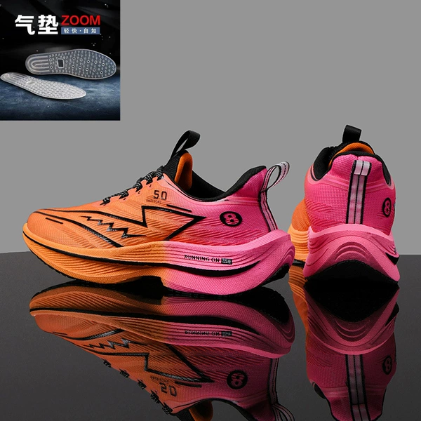 Firestone - Lace-up model with ZOOM air cushion model Supercritical technology popcorn + rubber backing + carbon plate